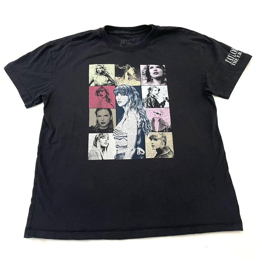 Taylor Swift The‎ Eras Tour T-Shirt Large Official Concert Merch Double Sided